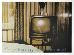 18 I only see what i want to see, serigrafie, 50x70-w1500-h1500