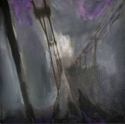 17 Slonne Bridge, 40x40,LW,mixed media_s